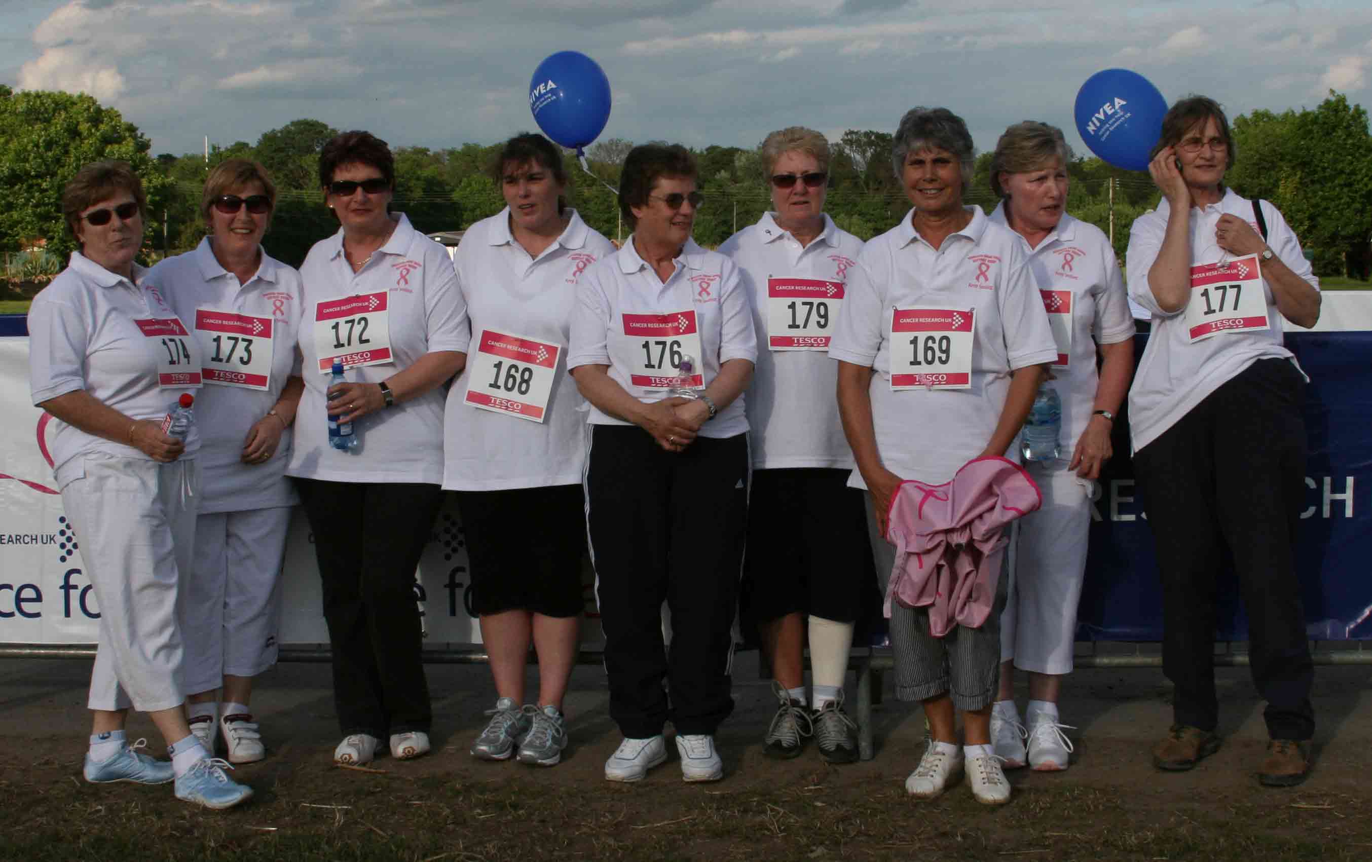 Group members before the start