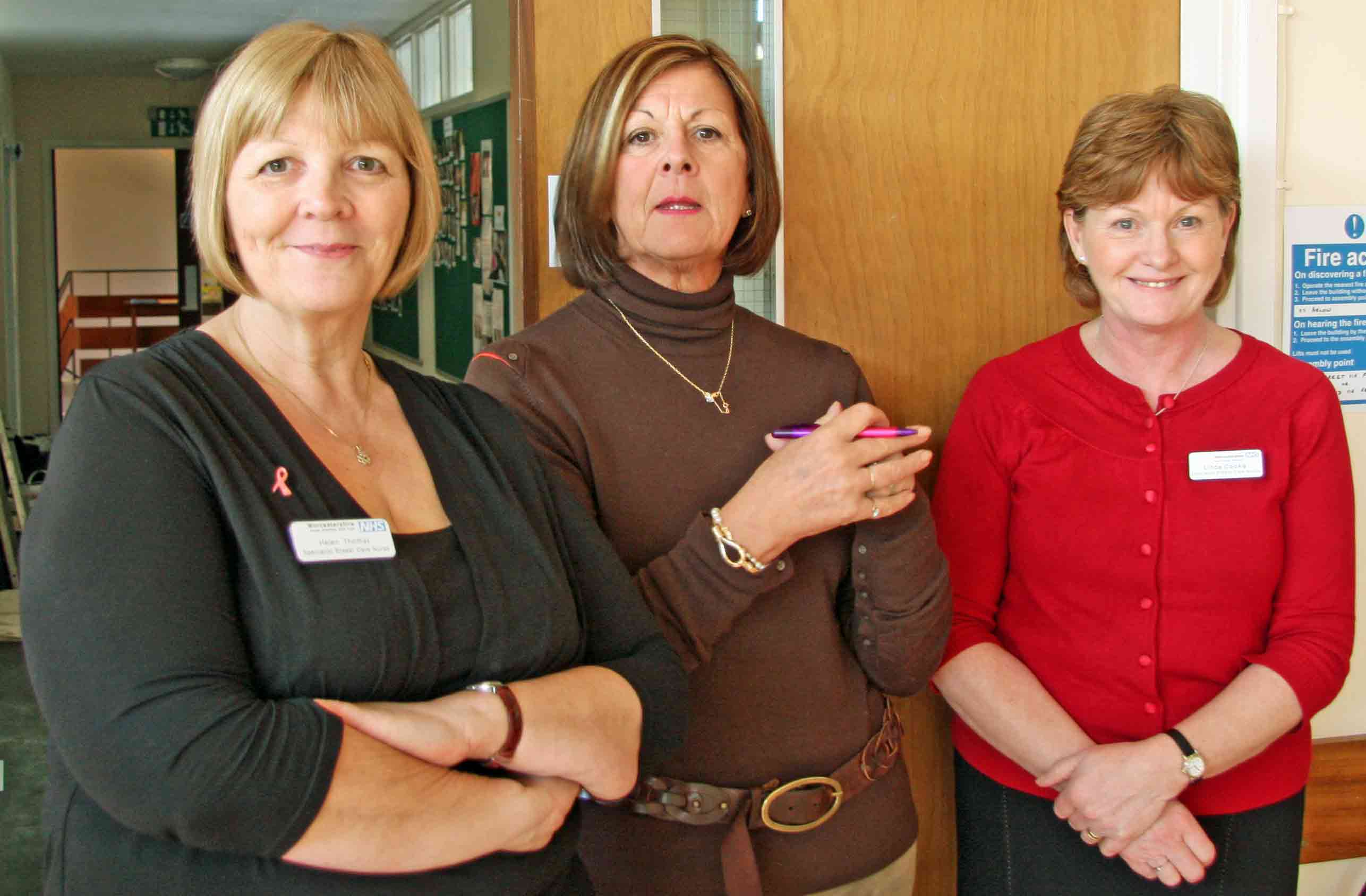 Three Breast Care Nurses